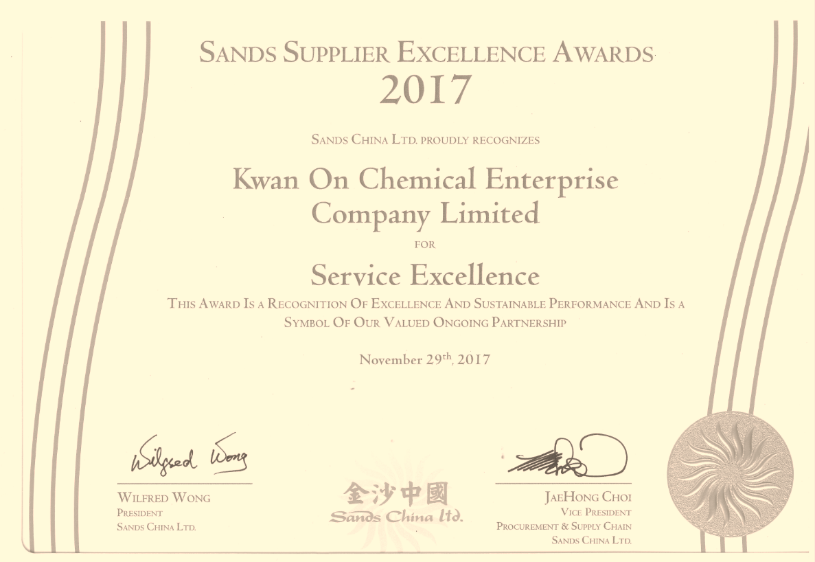 Sands China Service Excellence